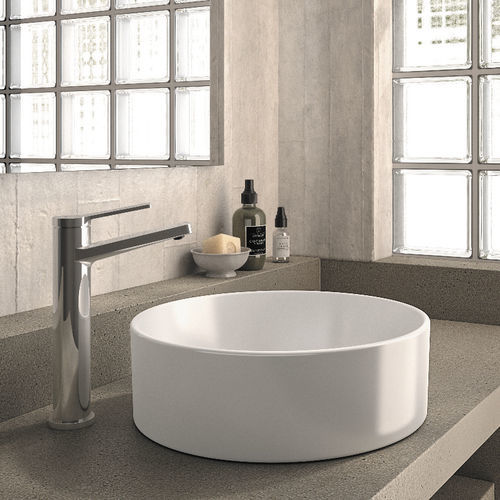 Aufsatzwaschbecken - HERA - Ceramicas Gala - nach Maß / kreisförmig / 1-Loch