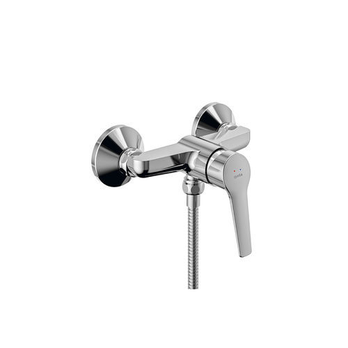 Einhebelmischer für Dusche - SÍA - Ceramicas Gala - wandmontiert / Metall / für den Innenraum
