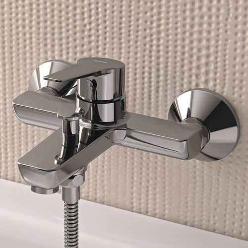 Einhebelmischer für Dusche - SÍA - Ceramicas Gala - für Badewanne / wandmontiert / Metall