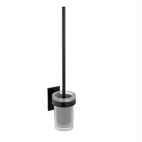 Metall-Toilettenbürste - MADOC - Ceramicas Gala - wandmontiert / schwarz