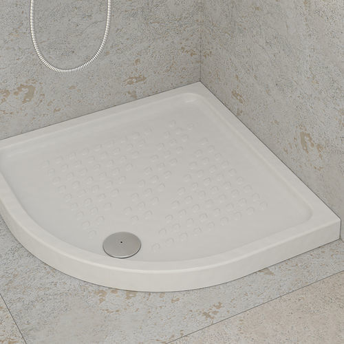 Duschtasse für Eckeinbau - GYDA - Ceramicas Gala - Keramik / rutschfest / für Privatgebrauch