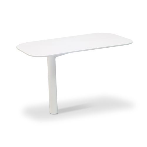 Moderner Beistelltisch - RIVAGE - VLAEMYNCK - Aluminium / Gestell aus Aluminium / rechteckig