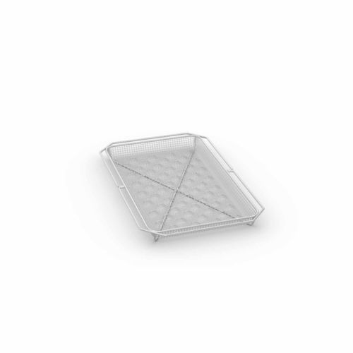 Edelstahl-Metallgewebe - COMBIFRY - RATIONAL - für Küche / mit Quadratmaschen / silberfarben