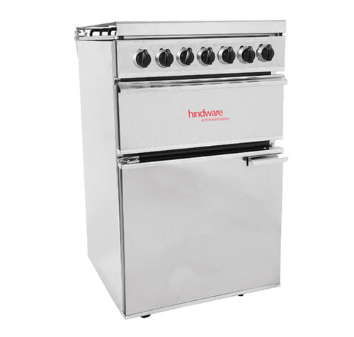 Gasherd - HINDWARE KITCHEN: ELMA SS GT - HSIL Limited (Hindware) - Edelstahl / emailliert / mit Grill
