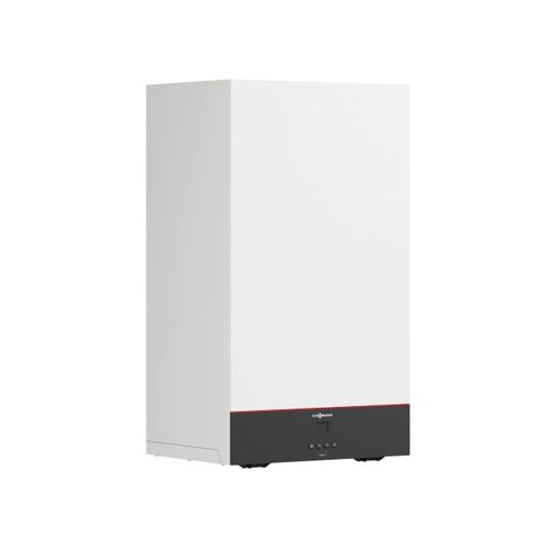 Gas-Heizkessel - VITODENS 025-W - VIESSMANN - mit Warmwasserbereiter / wandmontiert / Wohnbereich