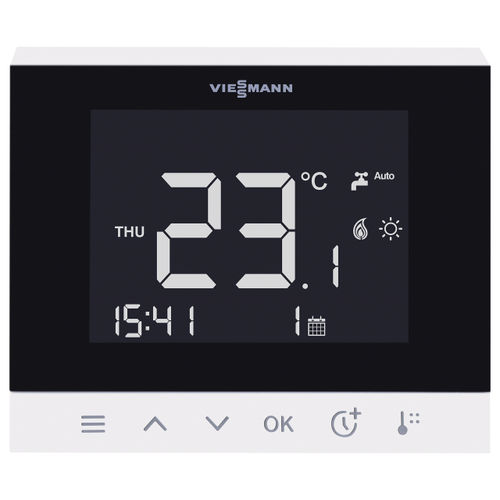 Fernbedienung für Heizungen - VITOTROL 100-E - VIESSMANN - matt / mit Touchscreen