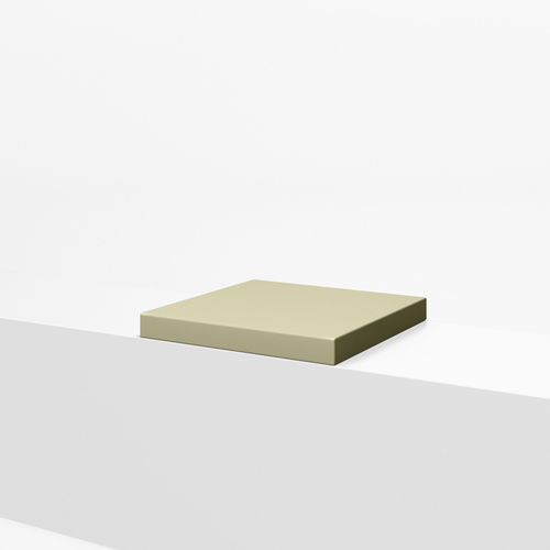 Sitzkissen - A Series - SIXINCH Furniture - Design - Foamcoating - für Außenbereich / rechteckig / einfarbig