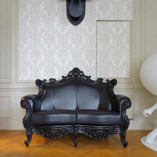 Sofa / Louis XVI - LOUIS  - SIXINCH Furniture - Design - Foamcoating - Stoff / mit Armlehnen / grau