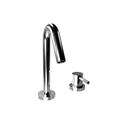 Einhebelmischer für Waschtisch - 68501/PR - Bongio - Aufsatz / aus verchromtem Metall / für Badezimmer
