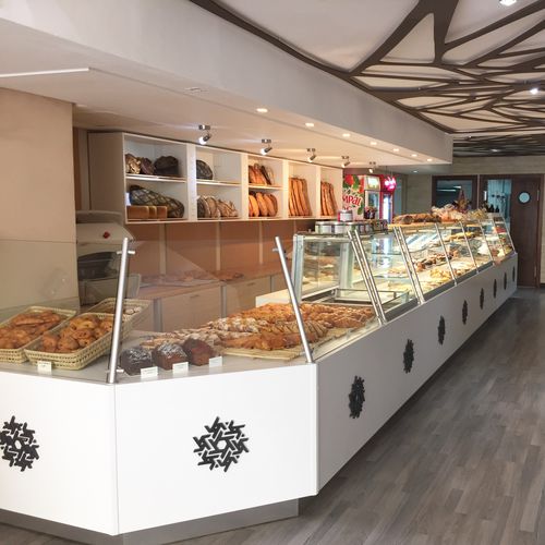Verkaufskühlvitrine - LA CHOUQUETTE - OCF - für Konditoreien / für Bäckerei / mit Licht