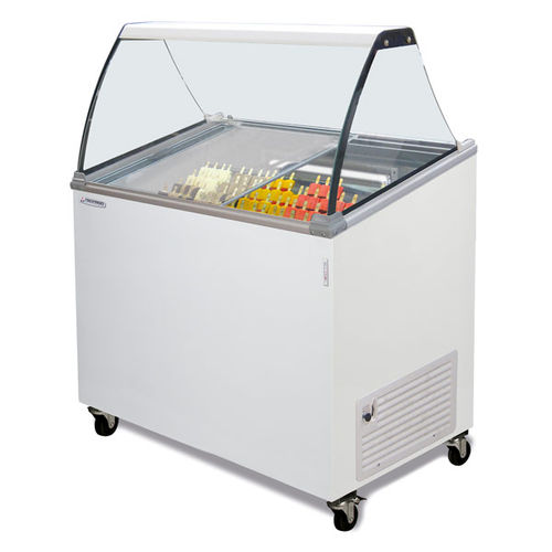 Verkaufskühlvitrine - STECCO 3 - TECFRIGO SPA  - für Einzelhandel / mit Licht / für Eis