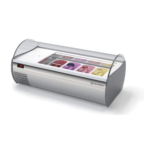Verkaufskühlvitrine - MICROGEL 2 - TECFRIGO SPA  - für Einzelhandel / für Eis