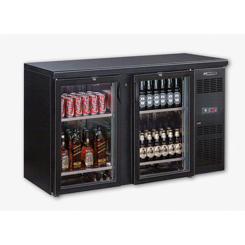 Getränkekühlschrank für Gewerbegebrauch - EUROBAR 3P GLASS - TECFRIGO SPA  - Unterbau / mit 3 Türen / horizontal