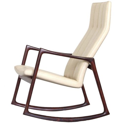 Sessel / skandinavisches Design - 1961 - paere dansk - Leder / Nussbaum / Wenge