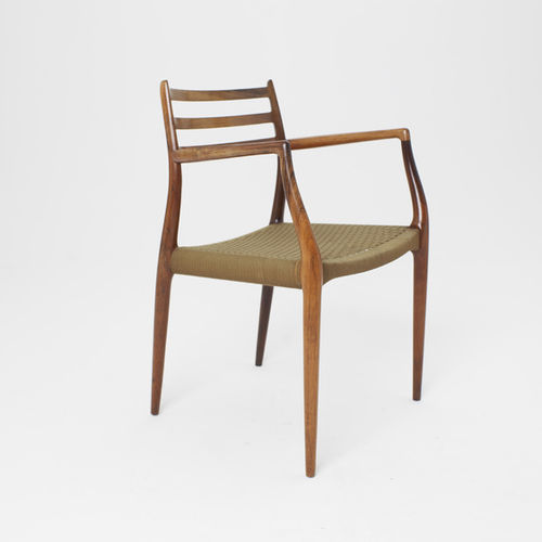 Stuhl / skandinavisches Design - 1962-90 CARVER - paere dansk - Massivholz / Rosenholz / für Privatgebrauch