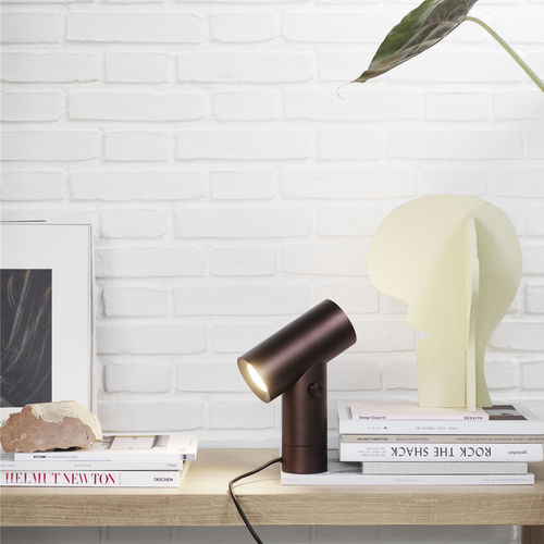 Tischlampe - BEAM - Muuto - anodisiertes Aluminium / PVC / modern