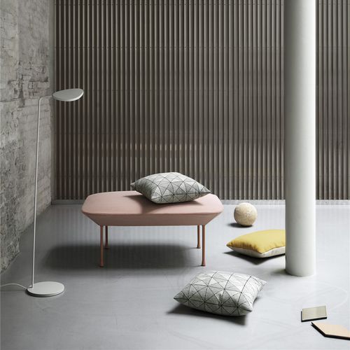 Stehleuchte - LEAF - Muuto - Aluminium / Messing / modern