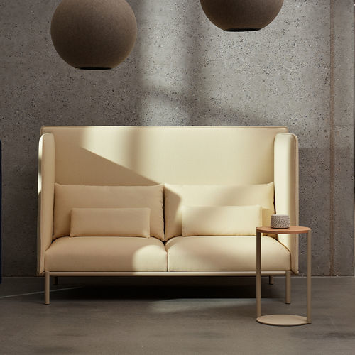 Akustiksofa - AKUNOK - ABSTRACTA - modern / Stoff / grau