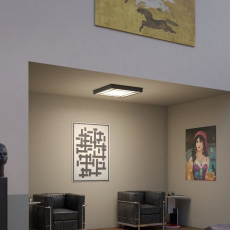 Leuchte / Art Deco - CLAUSTRAL 300 - raphael armand luminaires - Aufbau / LED / quadratisch