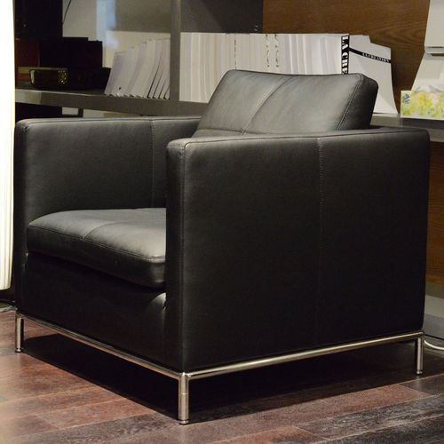 Moderner Sessel - ISTANBUL - sohoConcept - Leder / Stoff / mit abnehmbarem Bezug