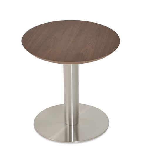 Moderner Lampentisch - TANGO   - sohoConcept - Glas / Edelstahl / rund