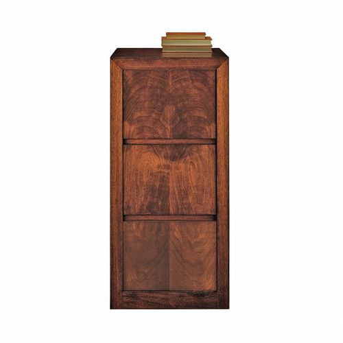 Hoher Aktenschrank - T-702 - ArtesMoble - Nussbaum / Buche / mit Schubladen