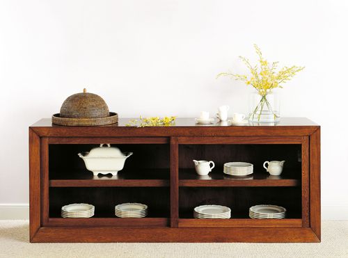 Modernes Sideboard - T-660 - ArtesMoble - Nussbaum / Buche / maßgefertigt