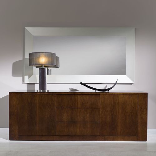 Modernes Sideboard - T-853 - ArtesMoble - Nussbaum / maßgefertigt / auf Rollen