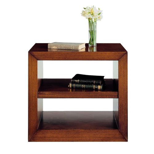 Moderner Nachttisch - T-673 - ArtesMoble - Nussbaum / Buche / Gestell aus Nussbaum