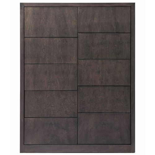 Hohe Kommode - T-775 - ArtesMoble - modern / Nussbaum / Buche