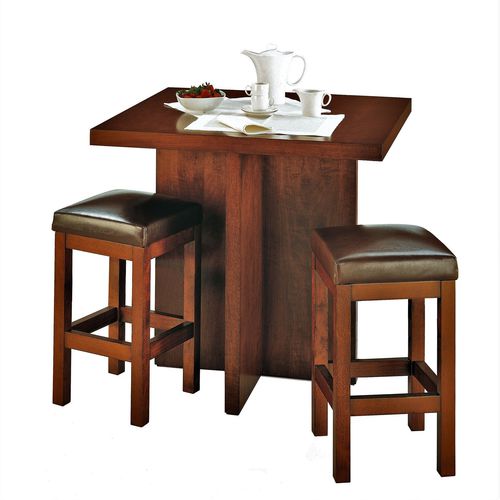 Moderner Stehtisch - T-709 - ArtesMoble - Buche / Nussbaum / Gestell aus Buche