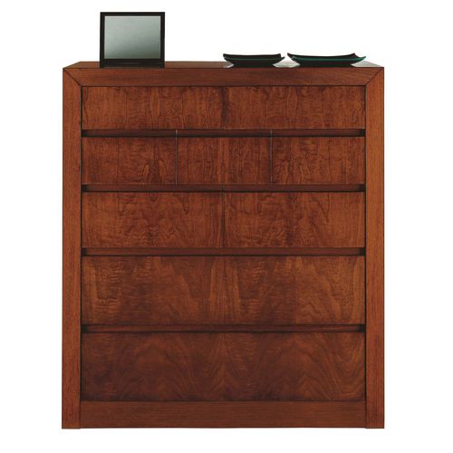 Hohe Kommode - T-688 - ArtesMoble - modern / Nussbaum / Buche