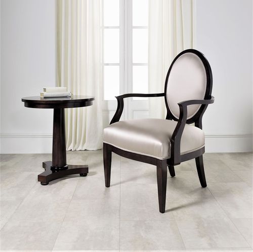 Klassischer Sessel - T-882 - ArtesMoble - Leder / Stoff / Buche