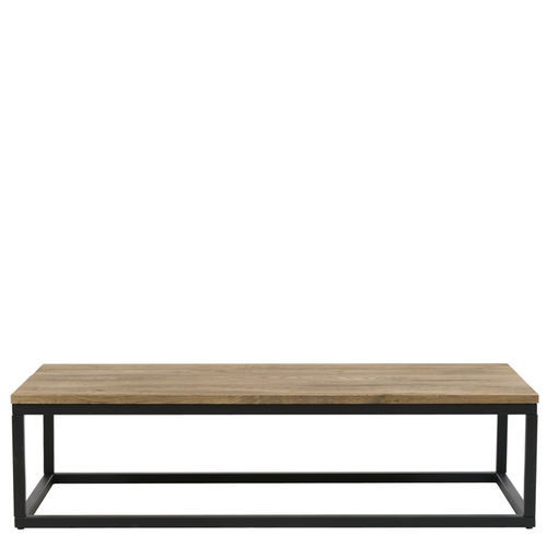 Moderner Couchtisch - FCT0053 - Gie El - Holz / aus lackiertem Stahl / rechteckig