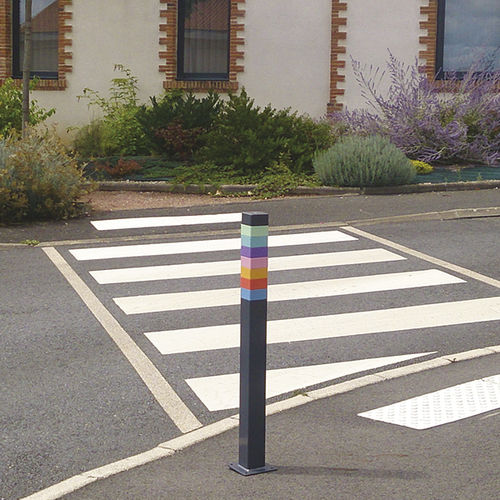 Sicherheitspfosten - PASTEL - ATECH - stationär / Stahl