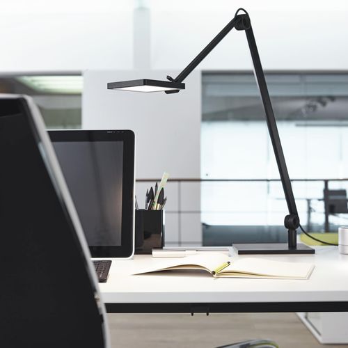 Bürolampe - PARA MI 2-ARM - Herbert Waldmann GmbH & Co. KG - Metall / modern / mit Kabel