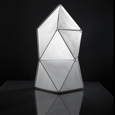Bodenlampe - ICE CUBE S - Octavio Amado - Japanpapier / modern / schnurlos