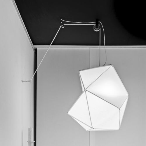 Hängelampe - SAPHIR XL - Octavio Amado - Japanpapier / modern / mit Kabel