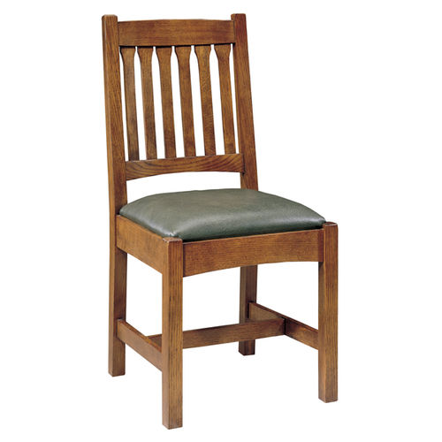 Klassischer Stuhl - MISSION : COTTAGE 89/91-323 - STICKLEY - für den Innenraum / Eiche / Gestell aus Kirschbaumholz