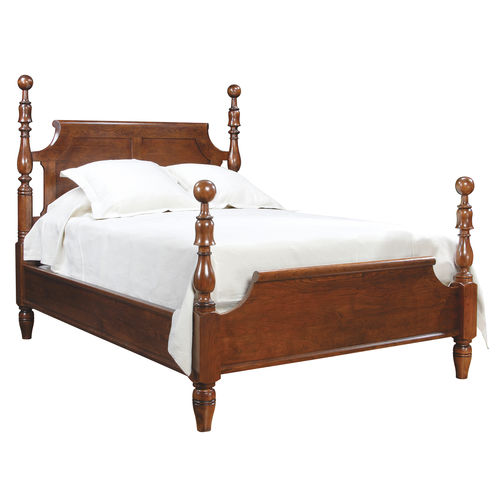 Doppelbett - FINGER LAKES : OWASCO CANNON BALL 79210 - STICKLEY - klassisch / Holz