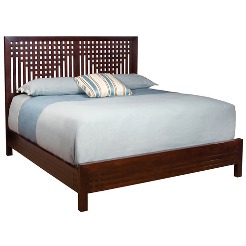 Doppelbett - EDINBURGH : WILLOW 8749-LFB - STICKLEY - modern / Kopfteil / Kirschbaum