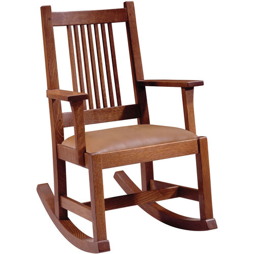 Moderner Stuhl - STICKLEY STARTER : AN-1330-R-032 - STICKLEY - für den Innenraum / Eiche / Leder