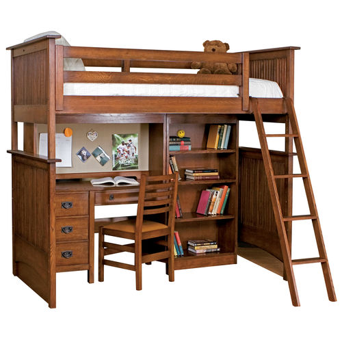 Hochbett - STICKLEY STARTER : AN-1955-032 - STICKLEY - Einpersonen / modern / für Kinder (Unisex)