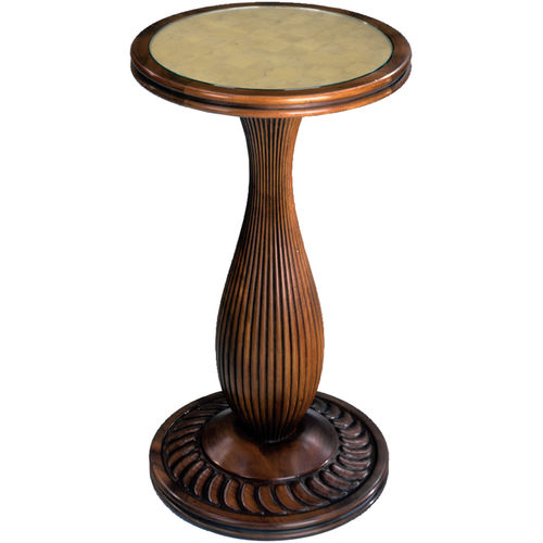 Klassischer Lampentisch - JOHN WIDDICOMB : RATEAU JW-2708- GL - STICKLEY - Holz / rund / für Privatgebrauch