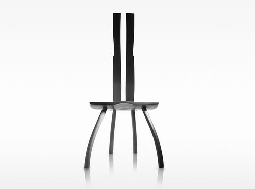 Stuhl / originelles Design - NIMM TYPE - Chaircreative - Holz / für Privatgebrauch / ohne Armlehnen