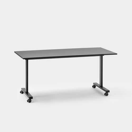 Moderner Arbeitstisch - 228R - Mara - Laminat / melaminbeschichtet / Gestell aus Metall