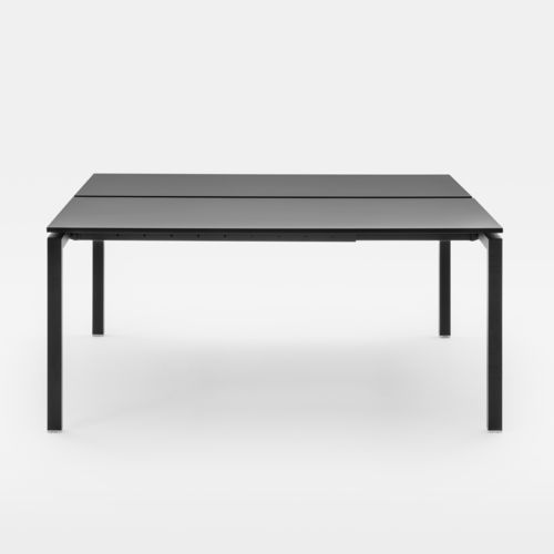 Moderner Arbeitstisch - FIFTY 50 - Mara - Laminat / melaminbeschichtet / Gestell aus Metall