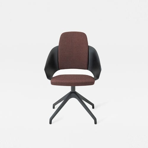 Moderner Stuhl - ICON NYLON HB - Mara - für den Innenraum / feuerfester Stoff / Kunstleder