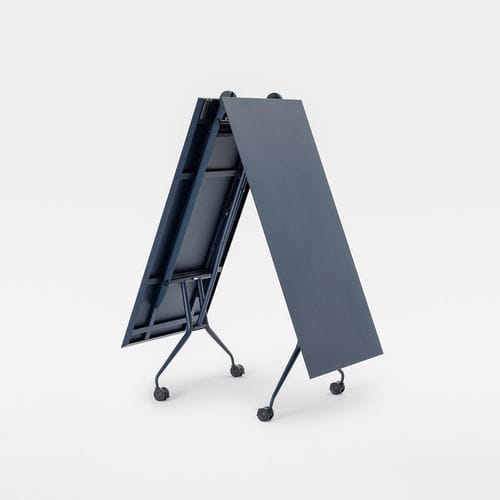 Moderner Tisch - ARGO LIBRO METAL - Mara - pulverbeschichteter Stahl / Gestell aus Metall / rechteckig