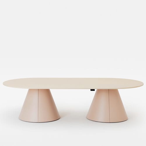Moderner Besprechungstisch - FOLLOW MEETING CONE LARGE - Mara - Holz / Laminat / NTM Fenix®